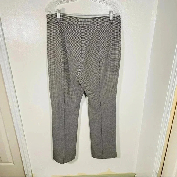 NEW Ann Taylor High Waist Side Zip Trouser Pant Houndstooth - Picture 10 of 10